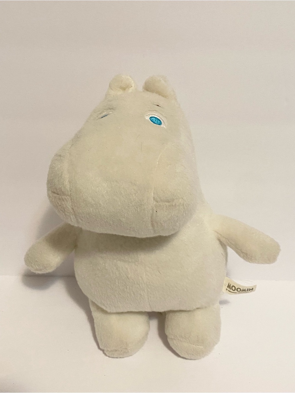 Moomin Plush White Medium Plush Licensed Modern Nostalgia Hippo Stuffed Animal